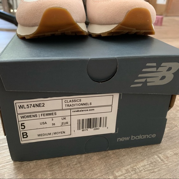 Brand new, new balance 574 pink - Picture 3 of 10
